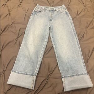 Vici Women’s Light Blue Wide Leg Jeans